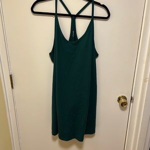 Never worn athletic dress with built in detachable mesh shorts